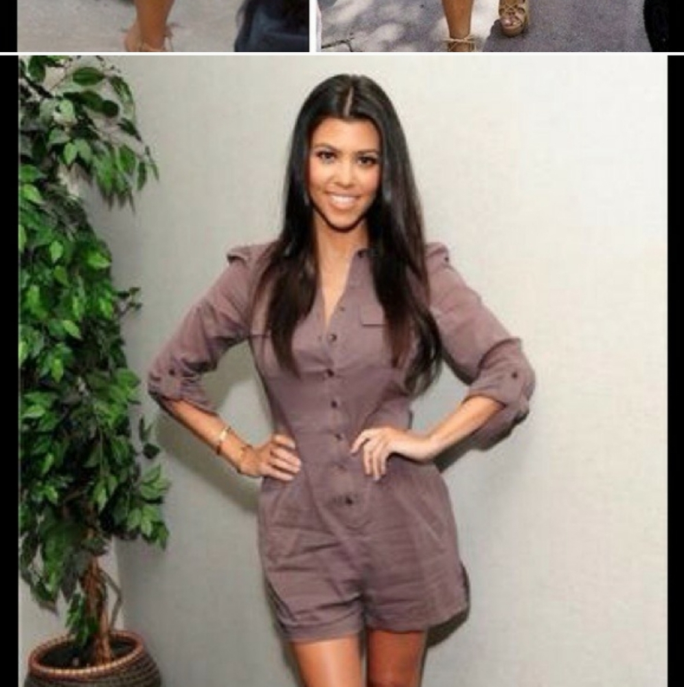 RARE Bebe Kardashians Romper XS 0-2 - Picture 2 of 7